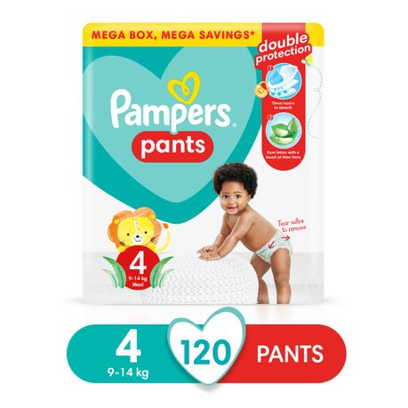 pampers pants size 4