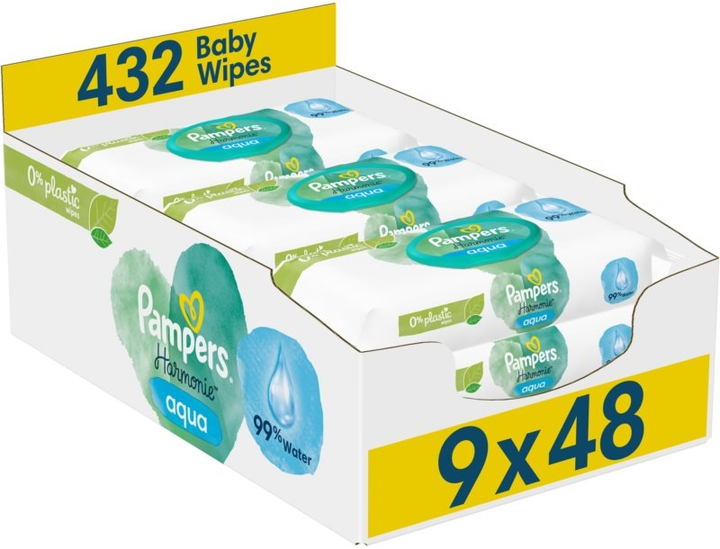 chusteczki pampers aqua baby