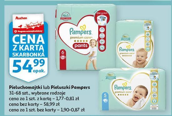 pampers 3 auchan cena