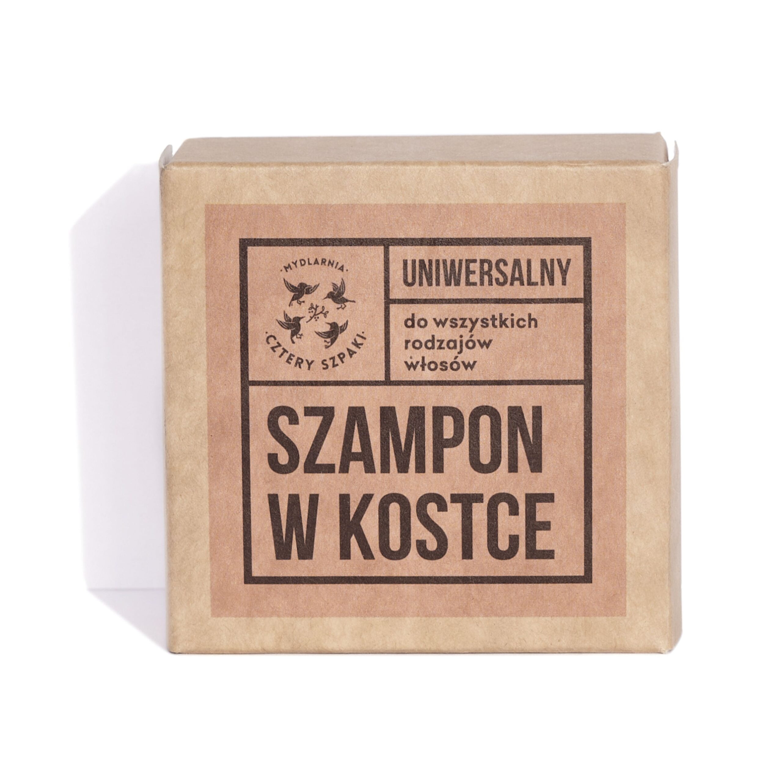 cztery szpaki szampon w kostce uniwersalny 75g