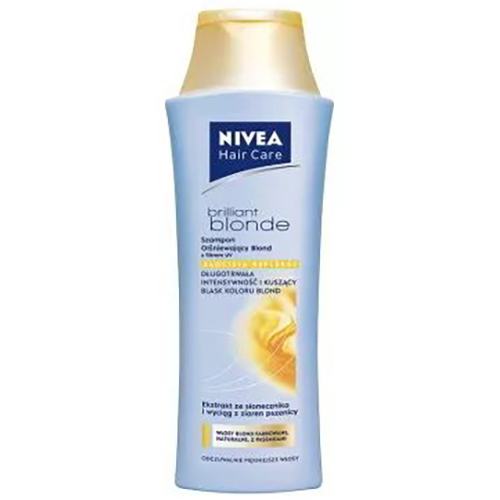 nivea brilliant blonde szampon do włosów blond