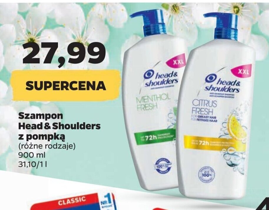 promocja na szampon head and shoulders