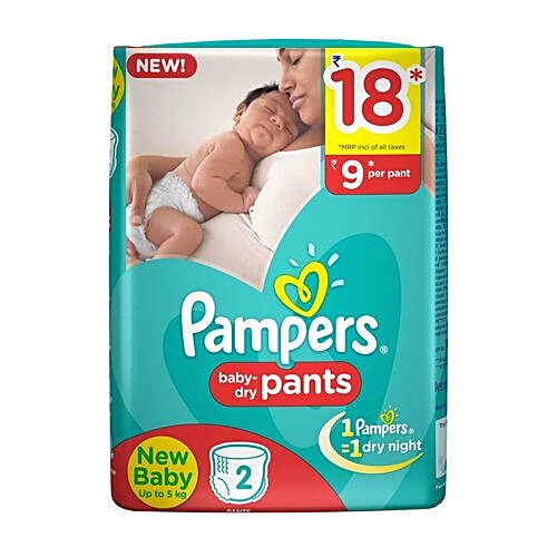 pampers new born 2