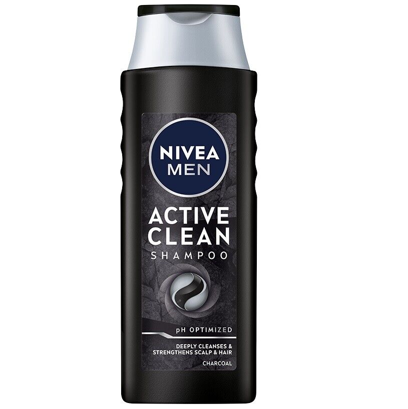 nivea active clean szampon