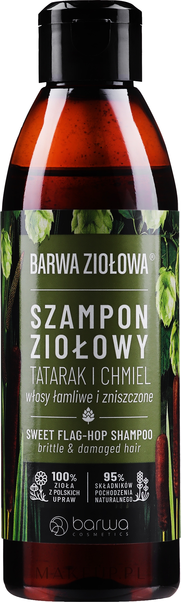 barwa szampon tatarakowo-chmielowy do włosów zniszczonych