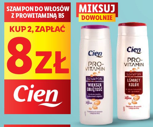 szampon zwiększający objętość cien