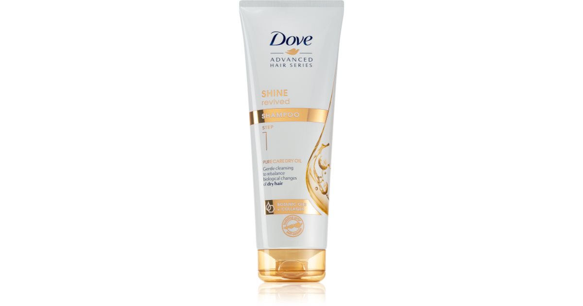 dove pure care dry oil szampon do włosów