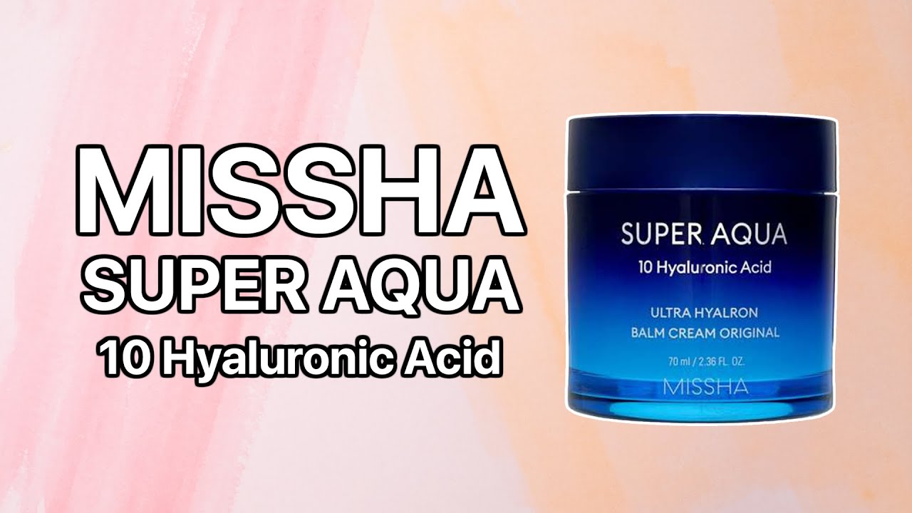 super aqua missha pianka do mycia twarzy youtube