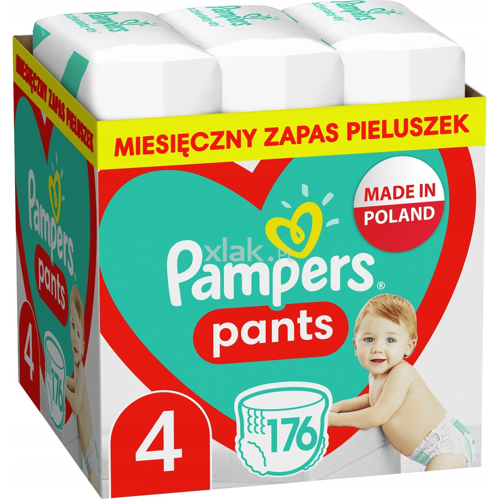 największe opakowanie pampers