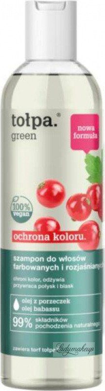 tołpa green ochrona koloru szampon rewitalizujący do włosów farbowanych 300ml