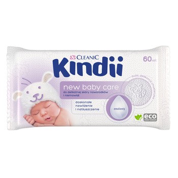 kindii new baby care chusteczki nawilżan