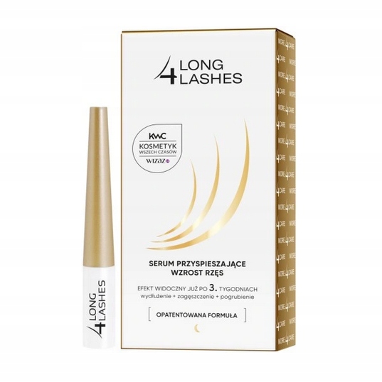 aa long 4 lashes serum przyspieszające wzrost rzęs 3ml szampon