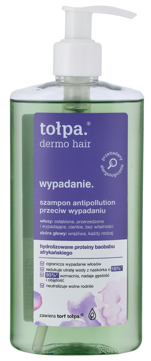 tołpa dermo hair szampon nawilżający kojący 250 ml superpharm