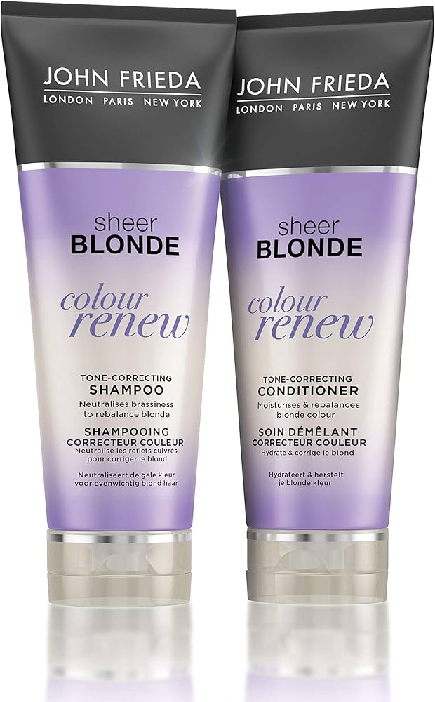 john frieda sheer blonde color renew correcting szampon odżywka