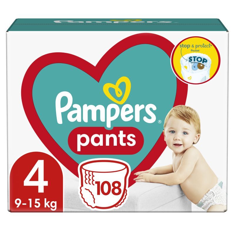 pieluchomajtki pampers pants 4 208 sztuk