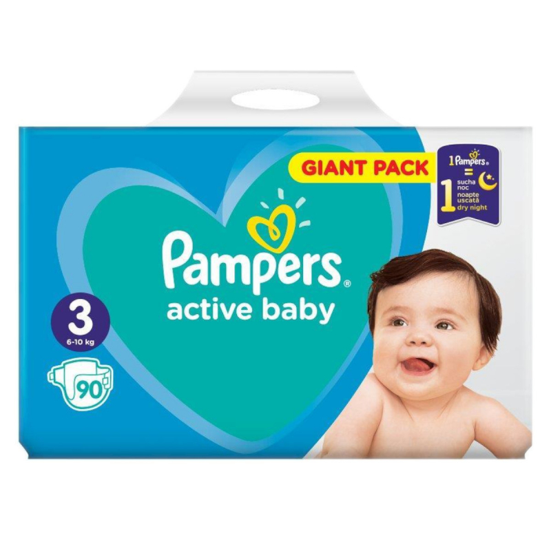 cena za szt pampers