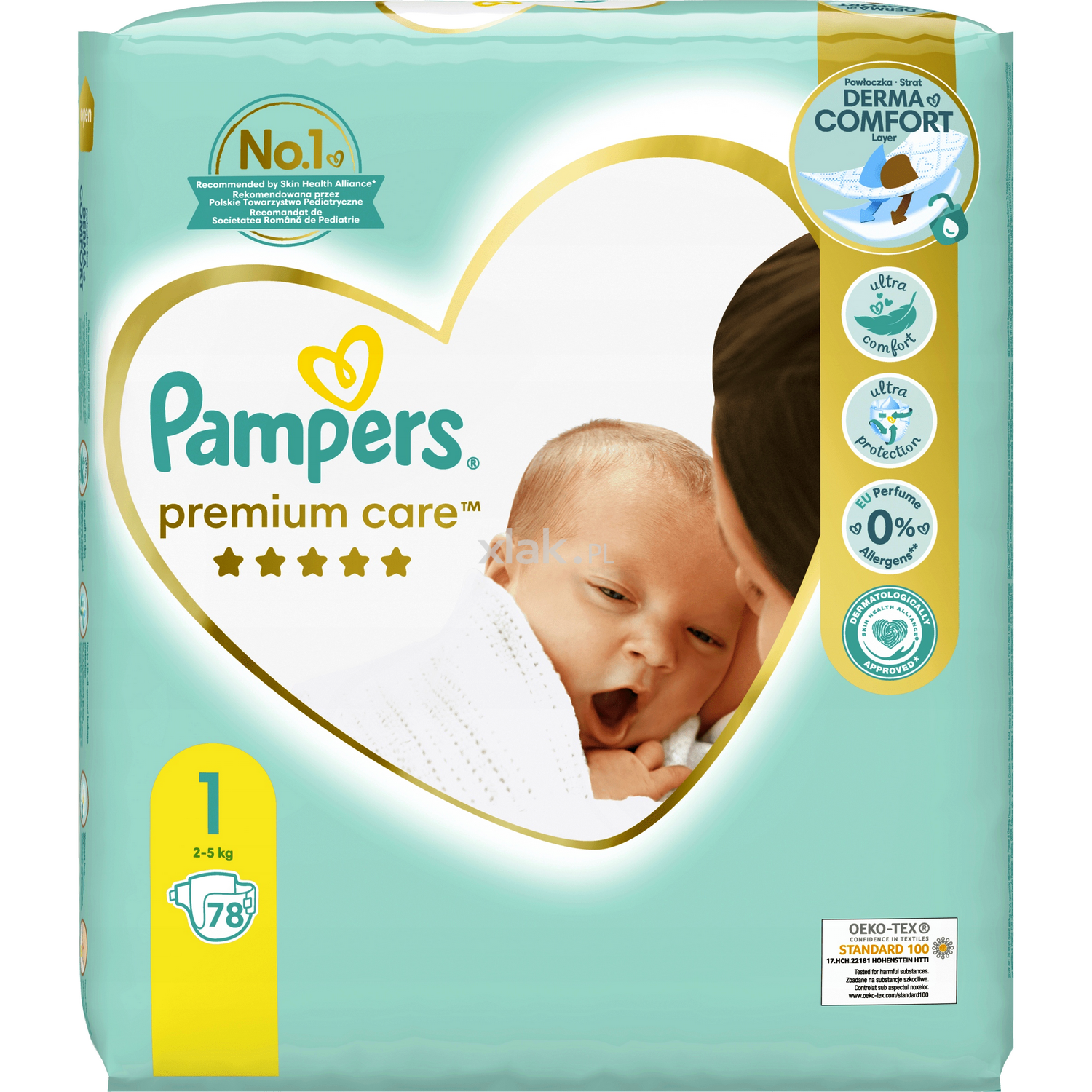 pampers new baby 1 duża paczka