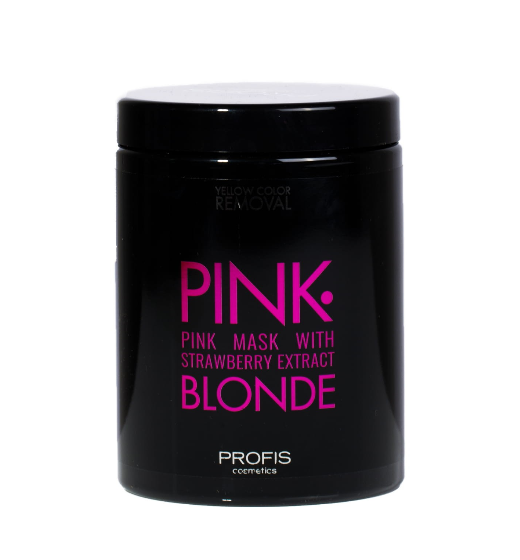 profis pink blonde szampon różowy truskawka 1000ml