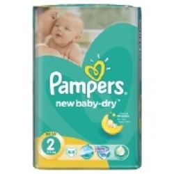 pampers new baby dry 2 68 szt