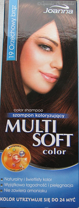szampon koloryzujący joanna multi soft