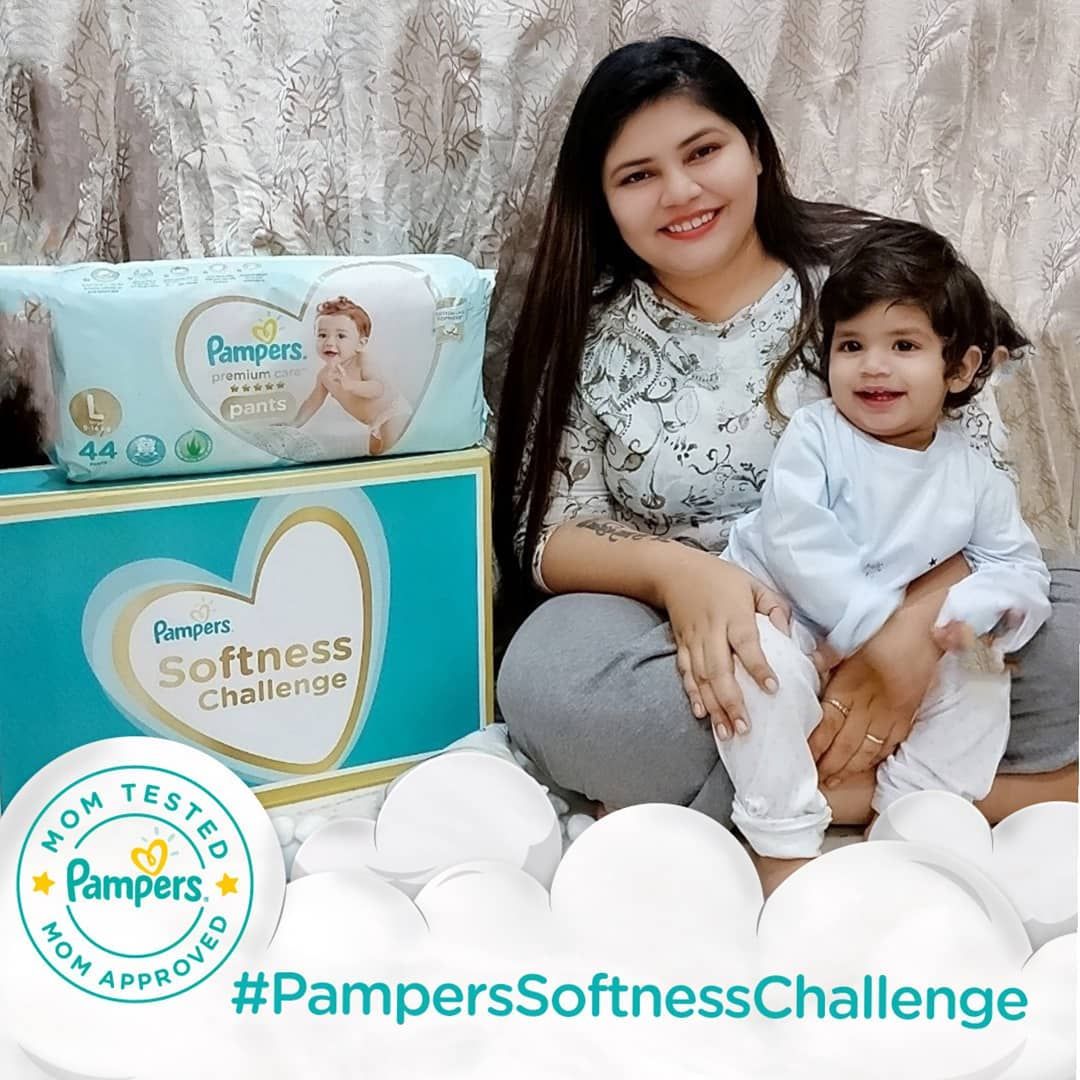 pampers softness challenge