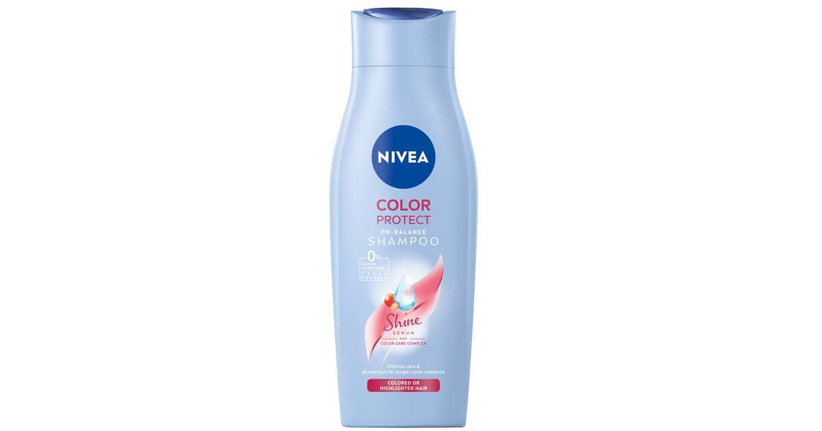 nivea color protect szampon chroniący kolor włosy farbowane 400 ml