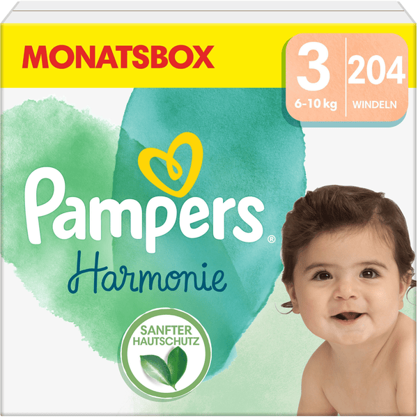 pampers niebiesko-zielone