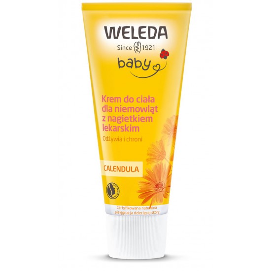 weleda calendula płyn do mycia ciała i szampon dla niemowląt