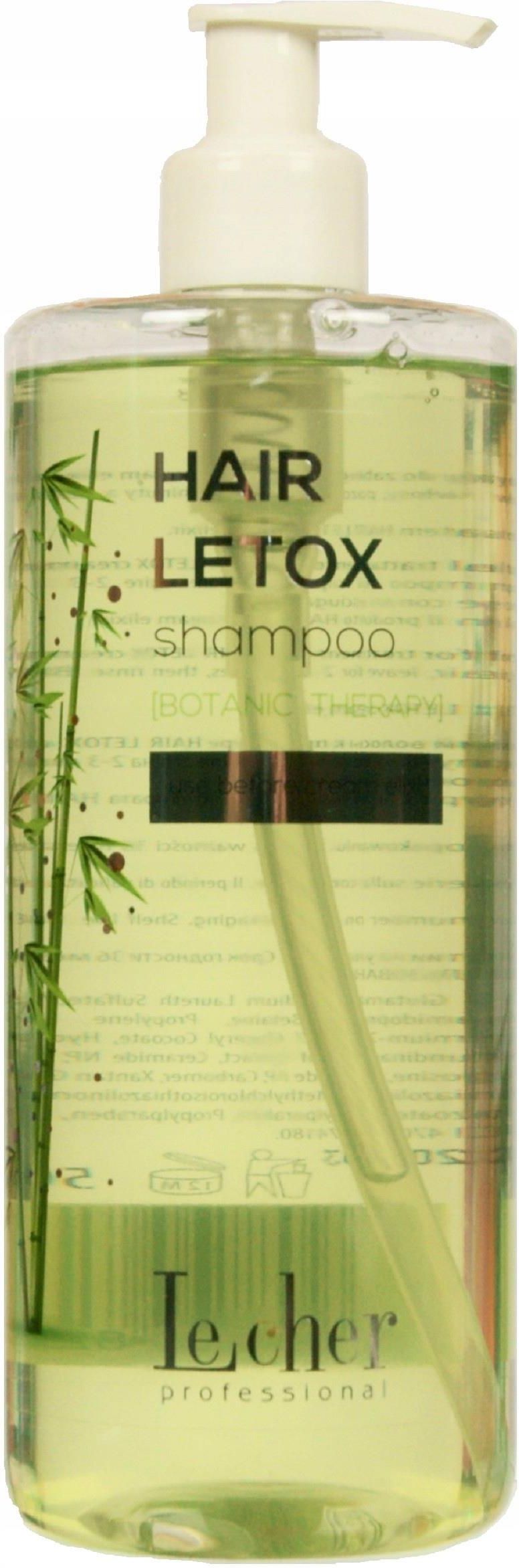 szampon hair letox lacher