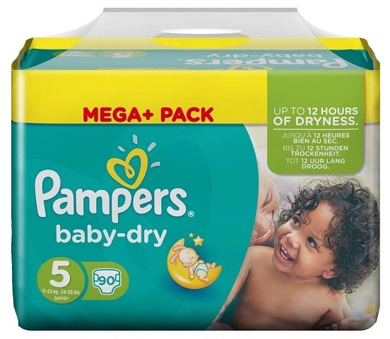 mega pampers box