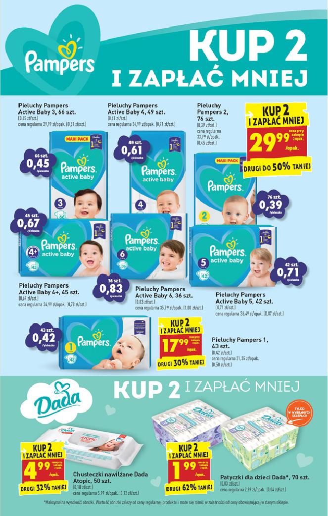 promocje na pampers