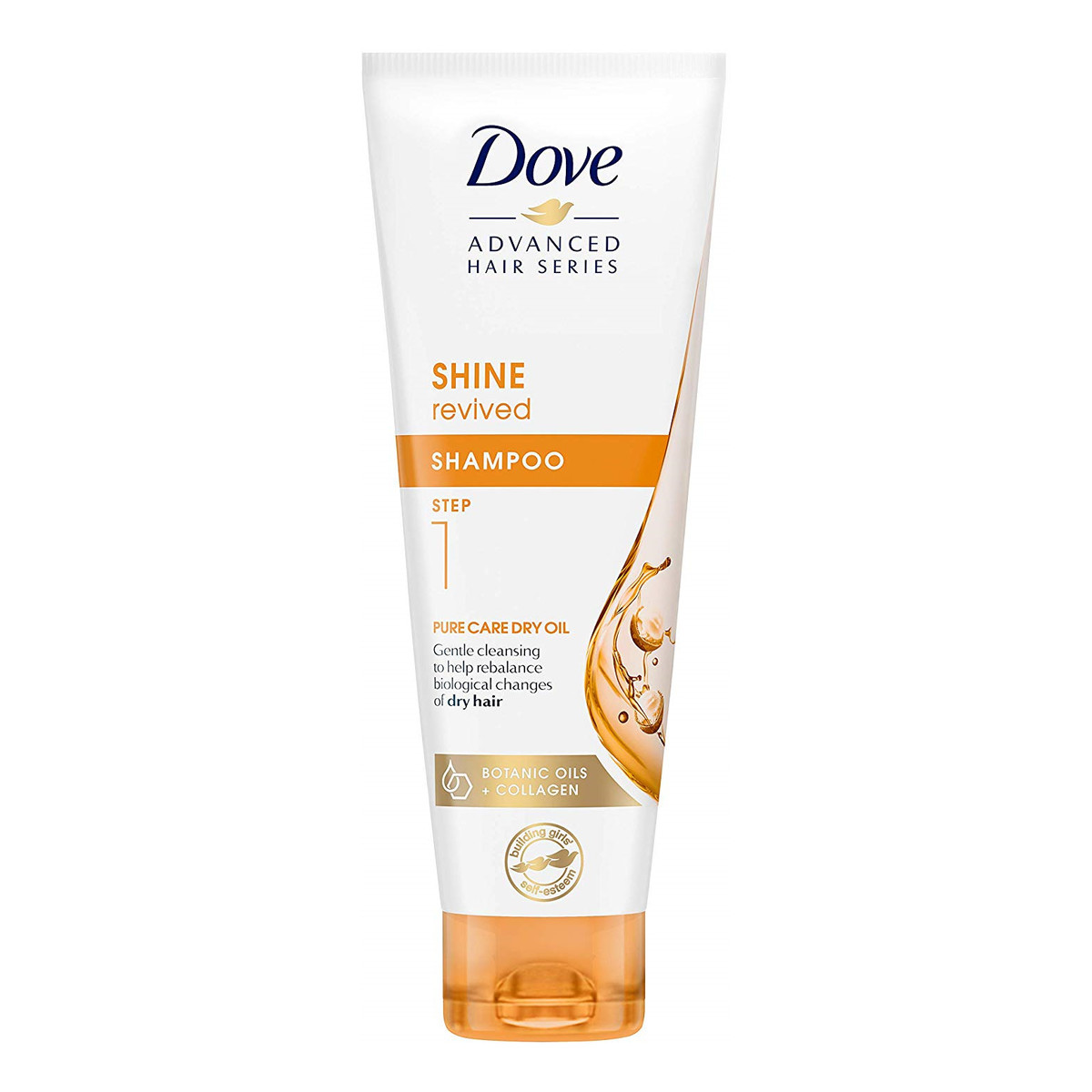 dove pure care dry oil odżywka do włosów 250 ml