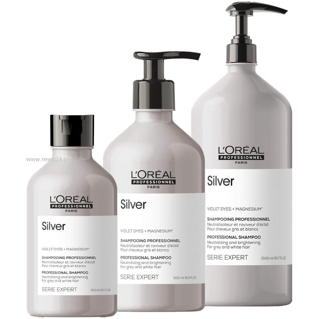 loreal szampon silver
