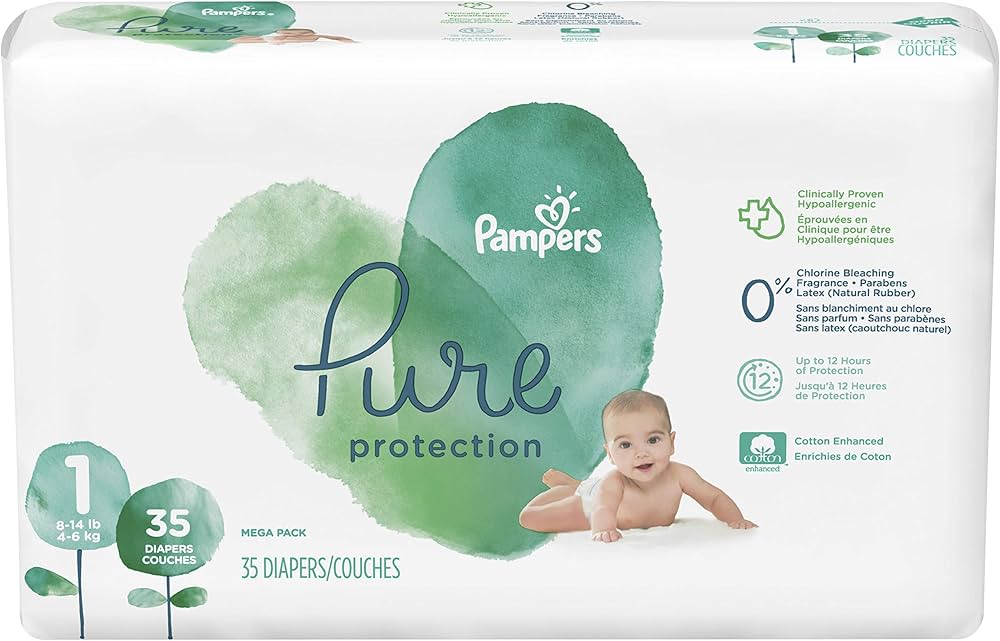 pampers pure protection 1 35