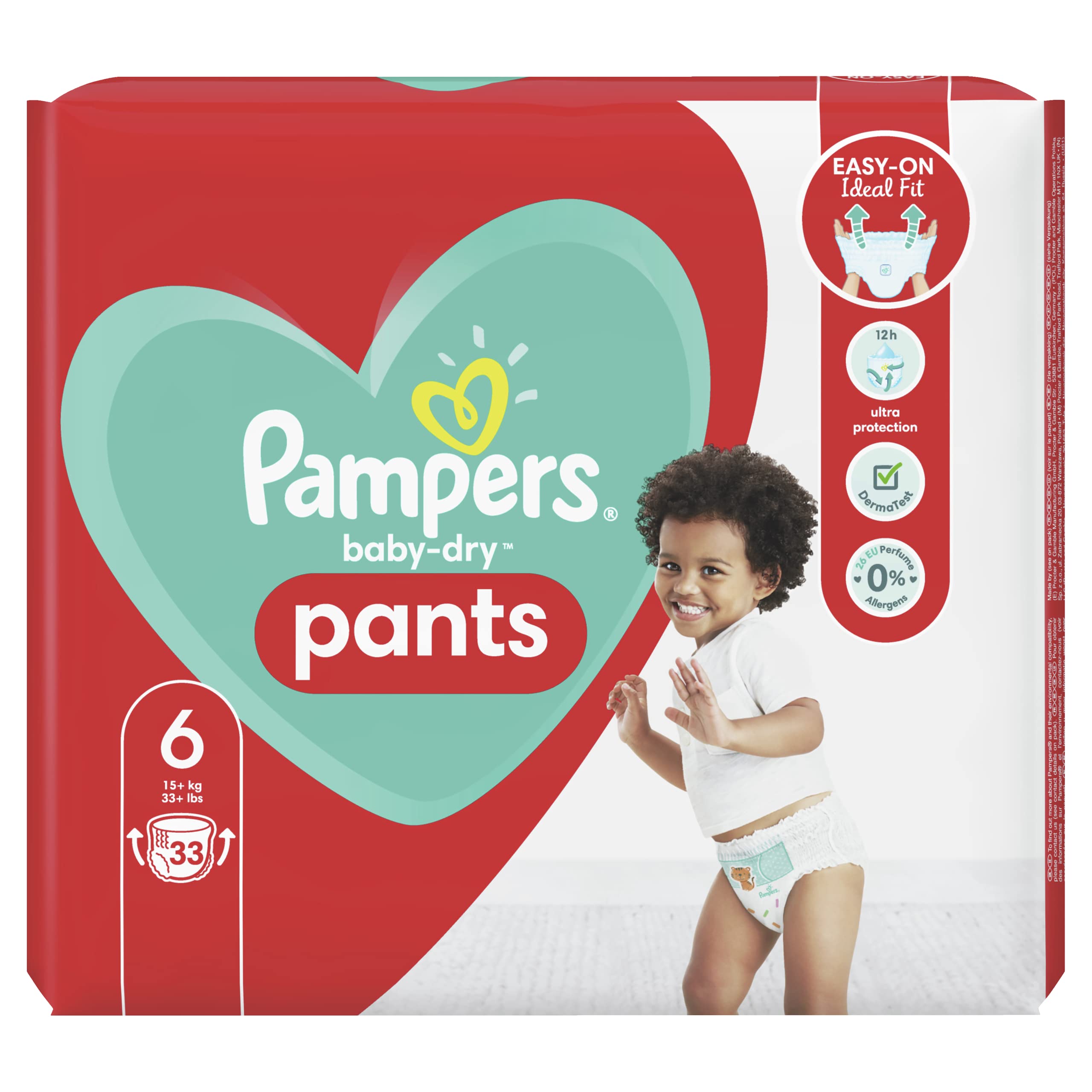 pampers baby dry 6 opinie 33 sztuki