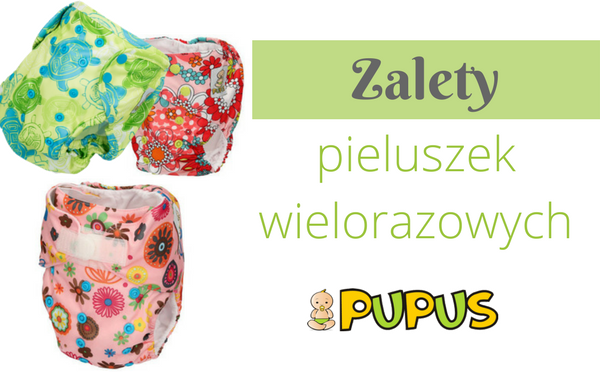 pieluchy wielorazowe zalety