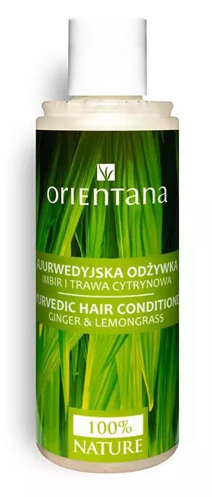 ajurwedyjska odżywka do włosów imbir i trawa cytrynowa