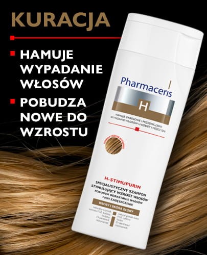 pharmaceris h h stimupurin specjalistyczny szampon stymulujący wzrost włosów