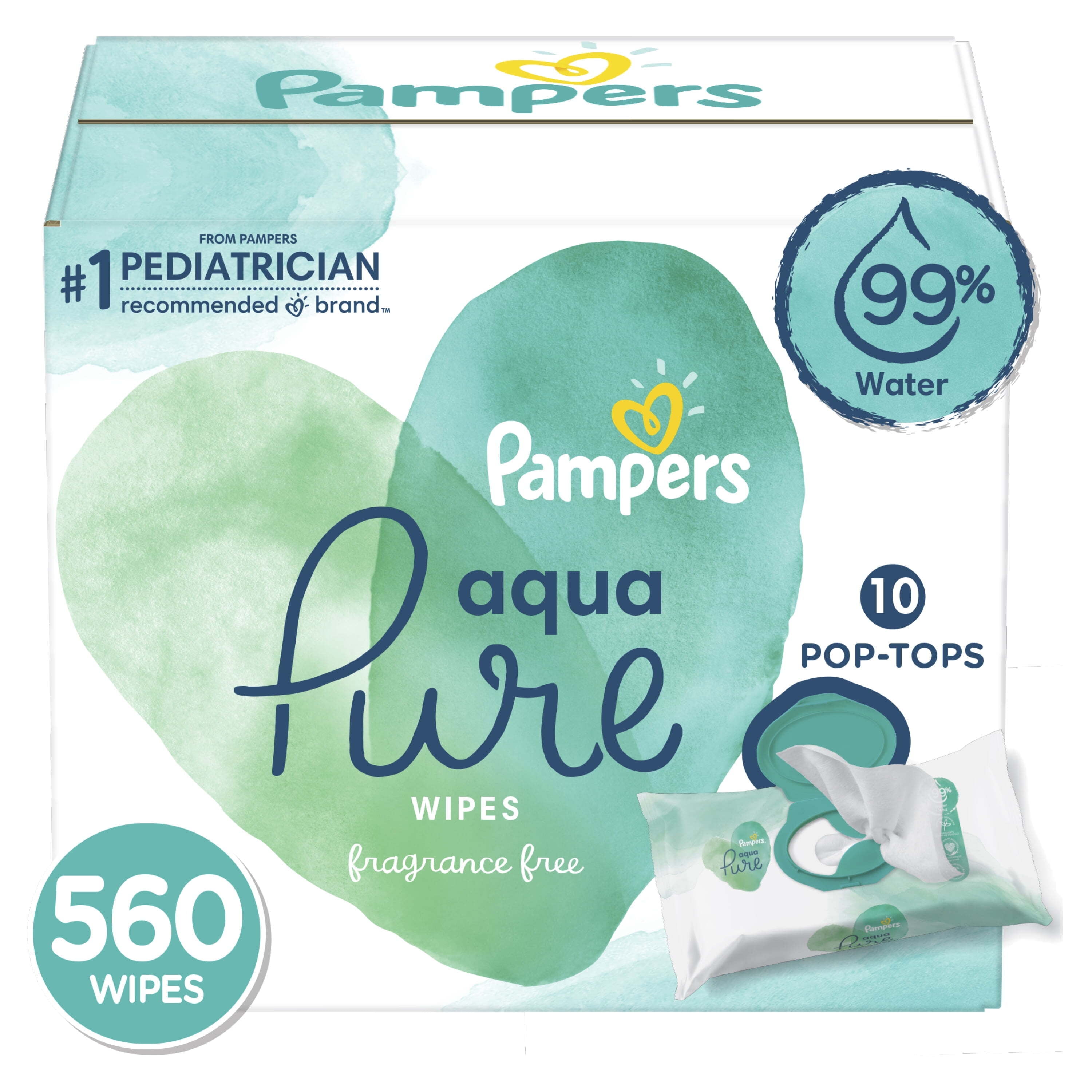 pampers aqua pure