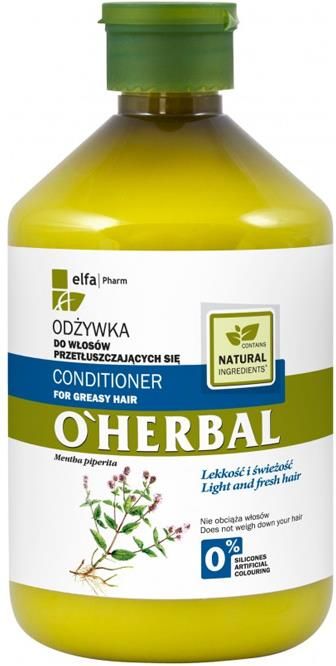 o herbal odżywka do włosów przetłuszczających się