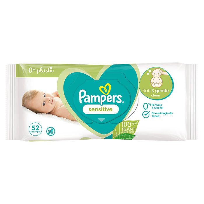 pampers sensitive cena