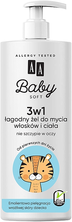 aa i love you baby łagodny szampon do mycia włosków