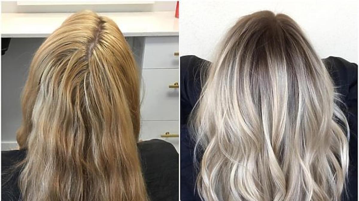 szampon tonujący blond rossmann