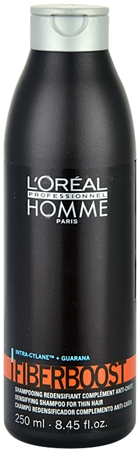 loreal homme fiberboost szampon zagęszczający