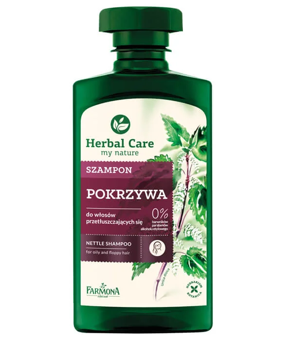 szampon o herbal do włosów przetłuszczających się