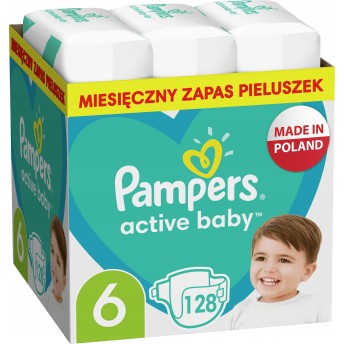 chusteczki pampers miesieczny zapas