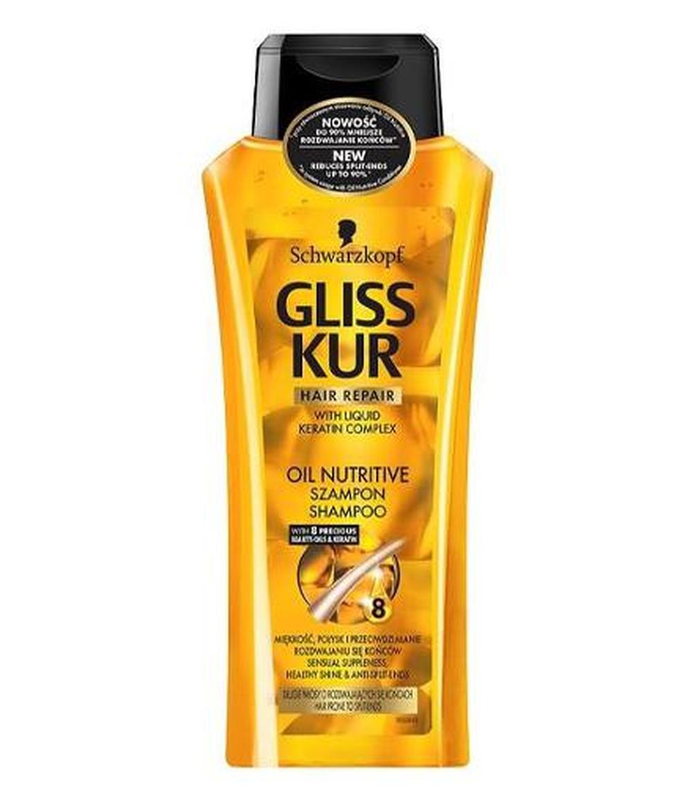 gliss kur oil nutritive szampon do włosów