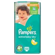 pampers active baby dry 4 53szt