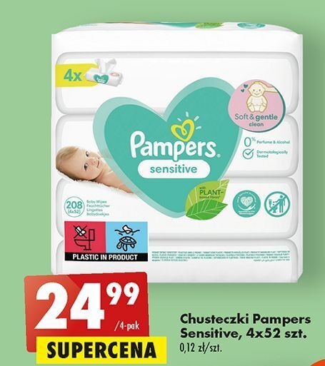 chusteczki pampers sensitive promocja