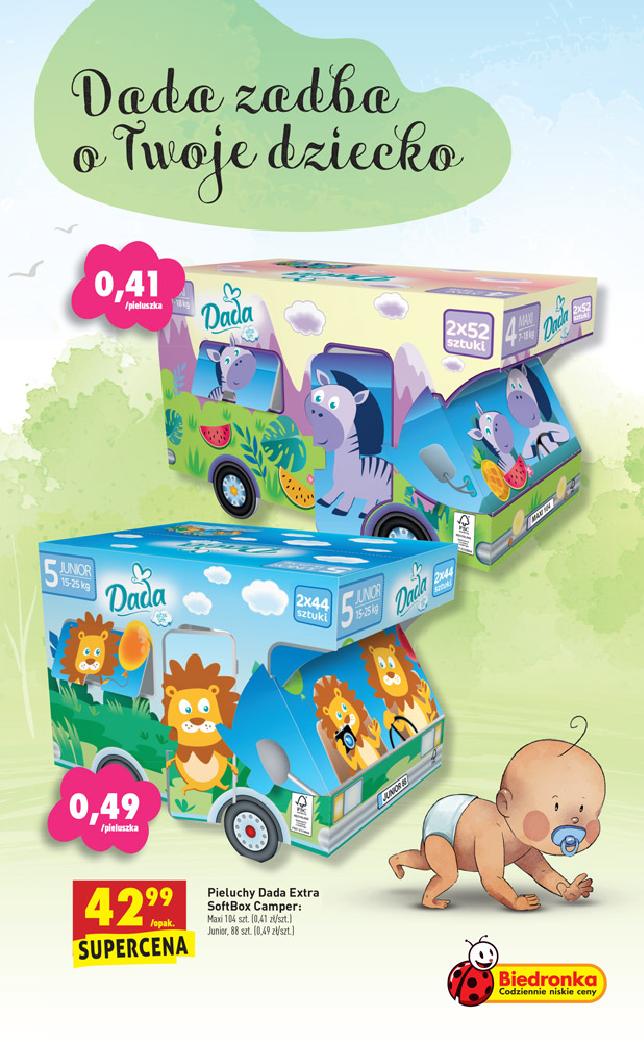 pieluchy dada extra soft camper